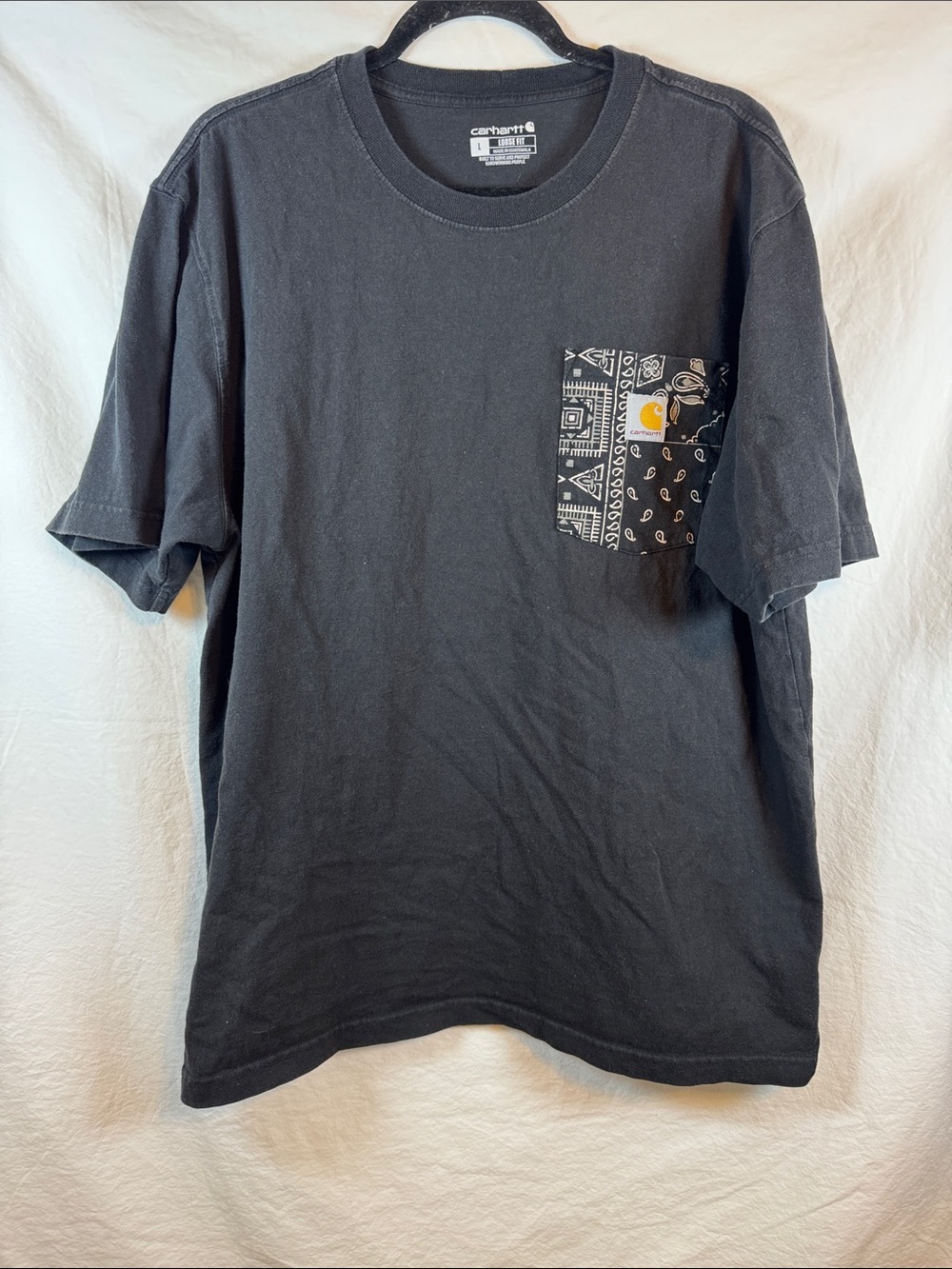 Carhartt Bandana Pocket Tee Men’s Large
